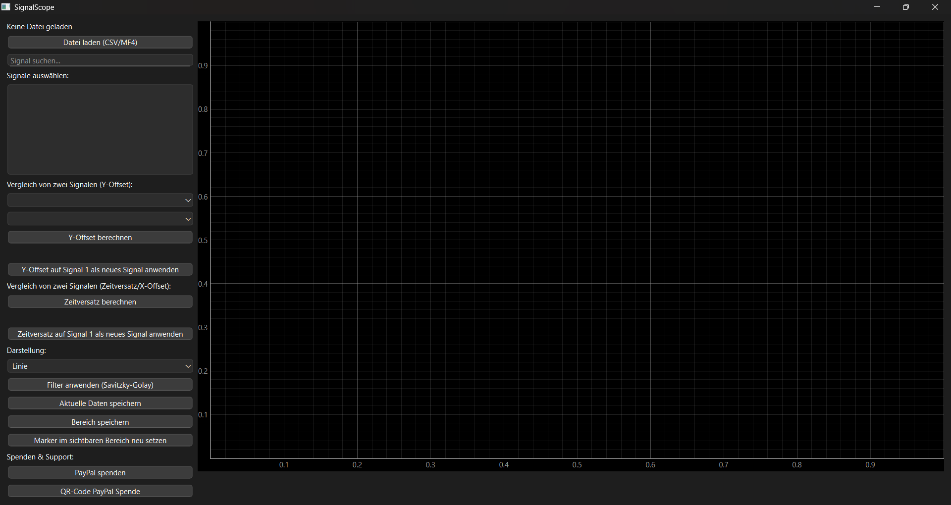 SignalAnalyzer Screenshot 1